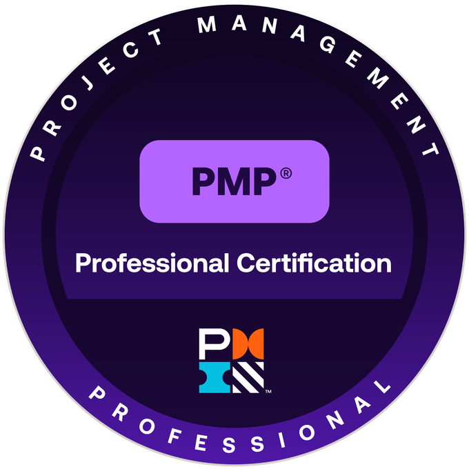 PMP certification badge