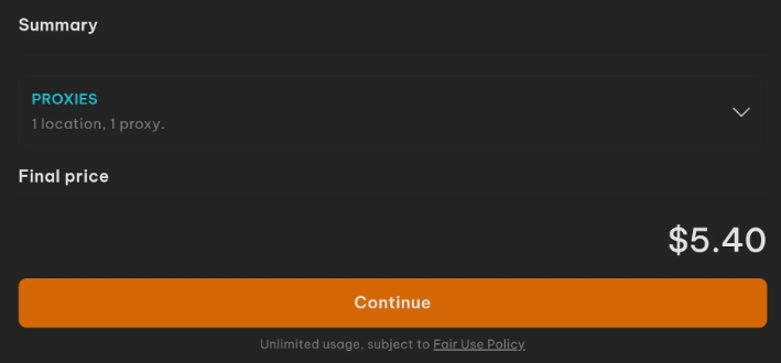 IPRoyal step 6
